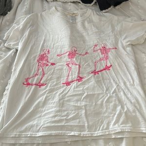 Urban outfitters skeleton tshirt